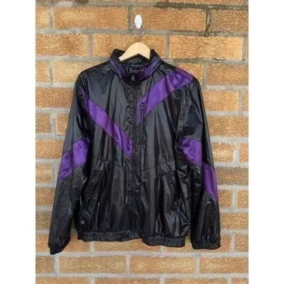 New Money Rocksmith Tokyo Windbreaker Jacket large