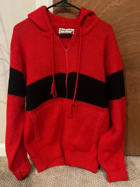 Vintage Pringle Sports 100% Wool Jacket