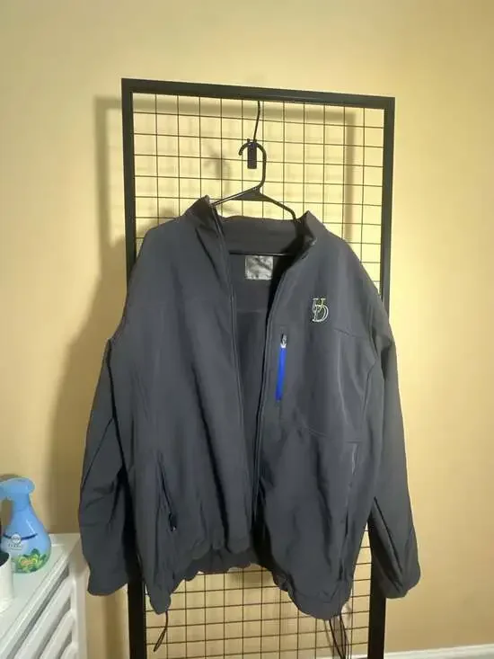 Colosseum Athletics Delaware Fightin' Blue Hens Softshell Fleece-Lined Jacket
