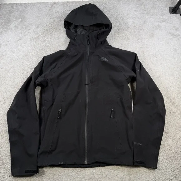 The North Face Jacket Mens Large Black Apex Flex Goretex Outdoor Waterproof Zip