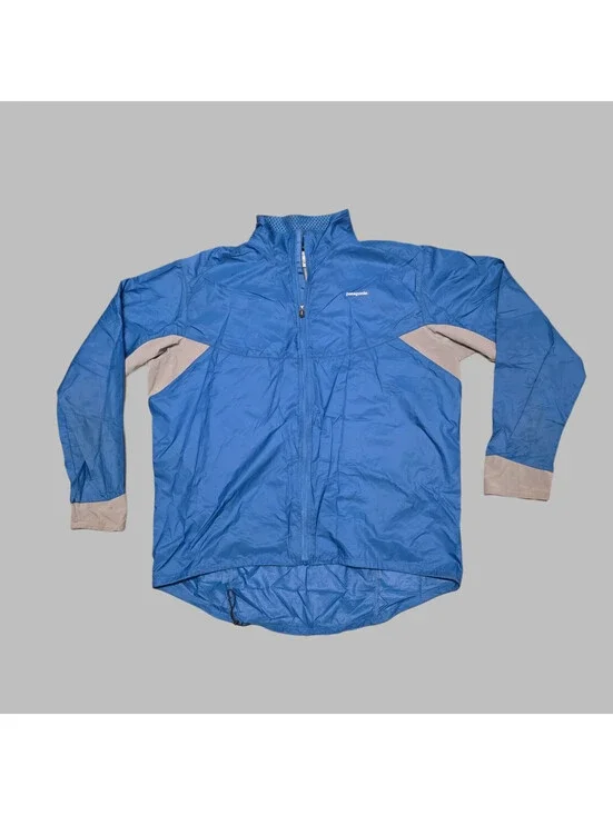 Patagonia Traverse Jacket Mens XL Blue Grey everyday softshell windbreaker 25x34