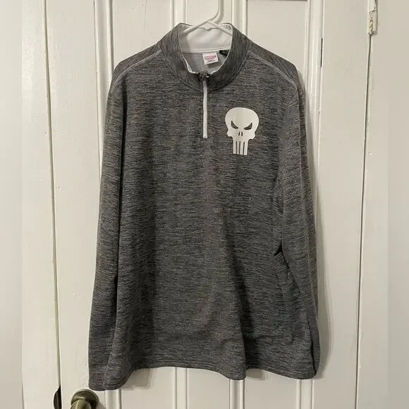 Punisher pullover jacket