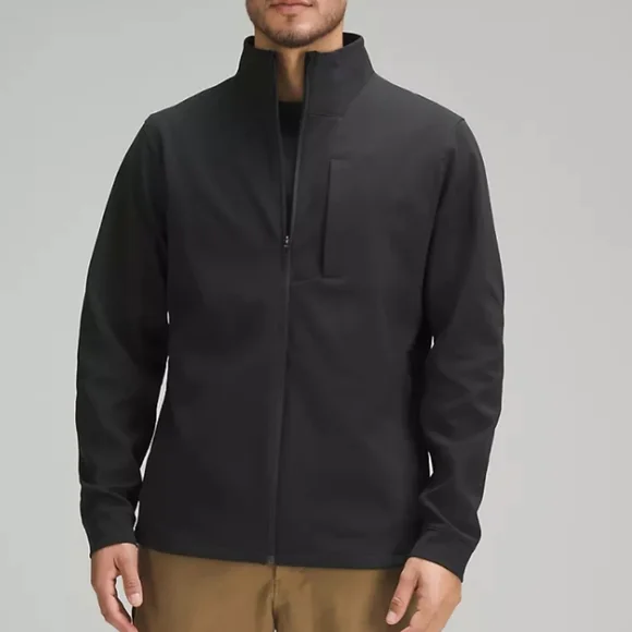 Lululemon Sojourn Jacket In Black Warpstreme XL