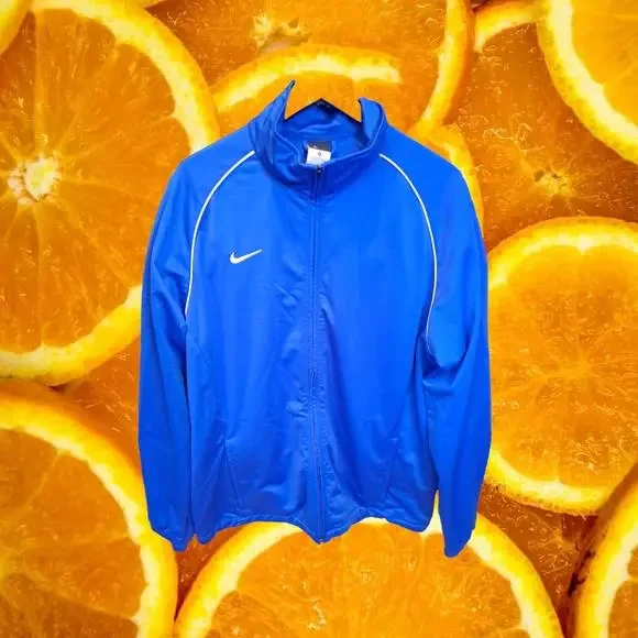Nike Blue Track Jacket‎ Size XL