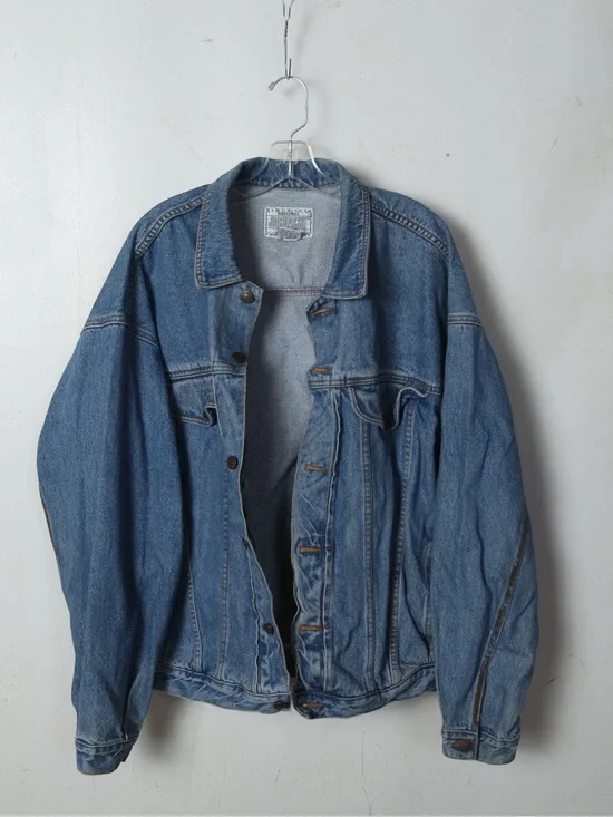 Jordache Light Blue Denim Jacket - Classic Jean Coat