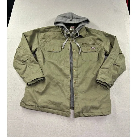 Dickies Canvas Men’s Full Zip Hooded Jacket