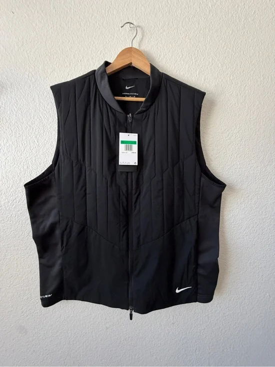 Nike Golf Therma-FIT ADV Insulated Full Zip Vest NWT Men’s XL Black