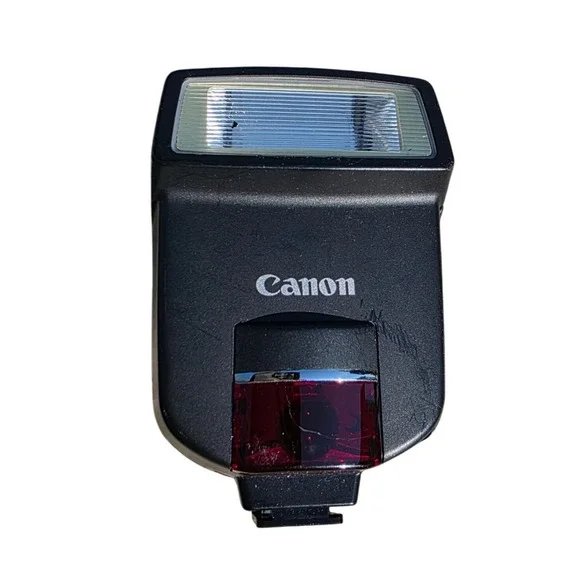 Canon Speedlite 220EX External Camera Flash E-TTL Black Made in Japan