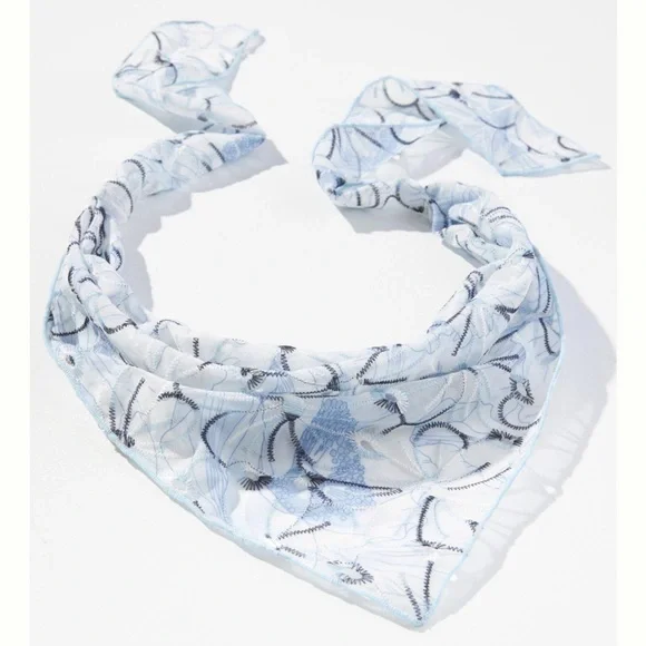 Pastel Floral Head Scarf