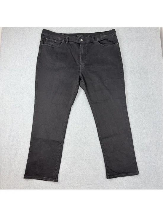 Lucky Brand Men's Black Jeans Athletic Fit 46x30 Stretch Denim