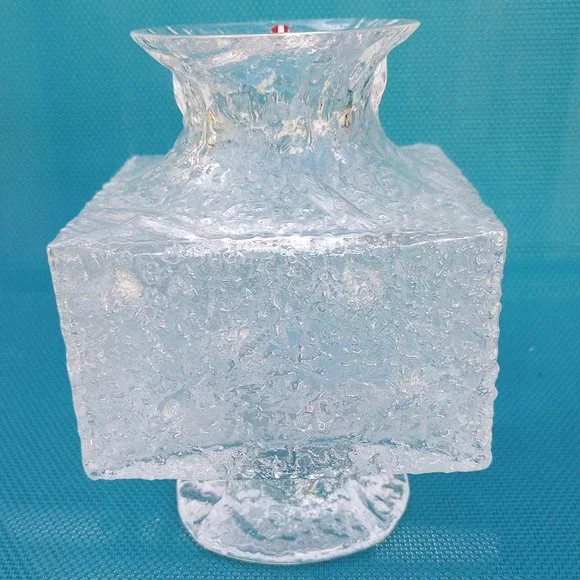 Vintage  Iittalia  Crocus Vase by Timo Sarpaneva Finland