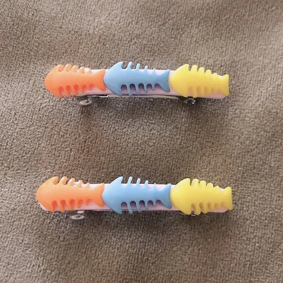 Fishbone Hair Clip Set