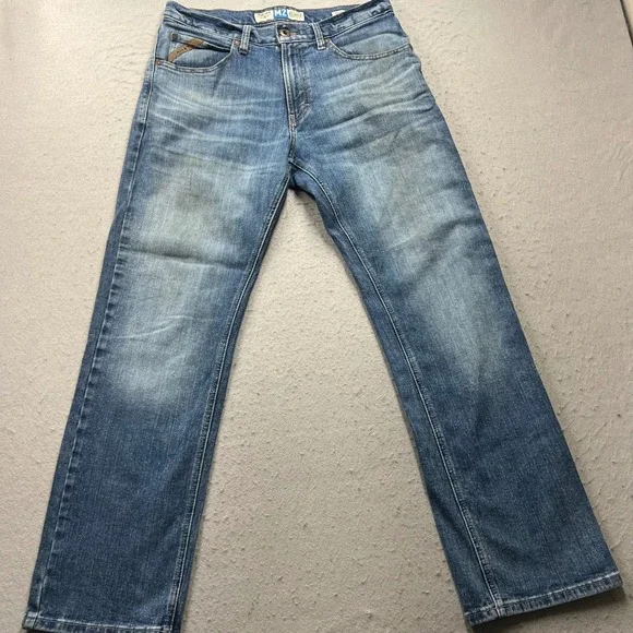 Ariat M2 Legacy Mens 32x32 Relaxed Boot Cut Jeans Medium Wash Denim 1886