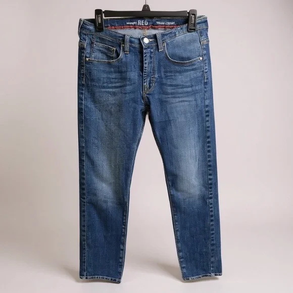 Wrangler Red‎ Mens Vintage Straight Jeans Size 29/30