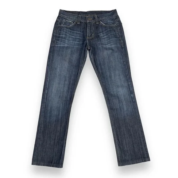 Doctrine Jeans Men 30 (ACTUAL 30x29.5) Blue Straight Denim D7060 USA‎
