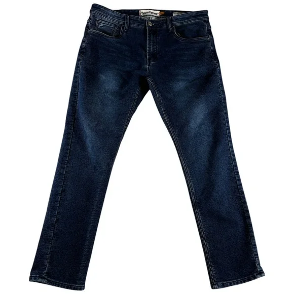 Tailor Vintage Slim Fit Jeans Mens 36x32 Blue Dark Wash Cotton‎ Stretch Straight