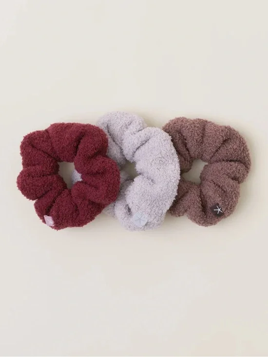 Barefoot Dreams Set of 3 CozyChic™ Scrunchies