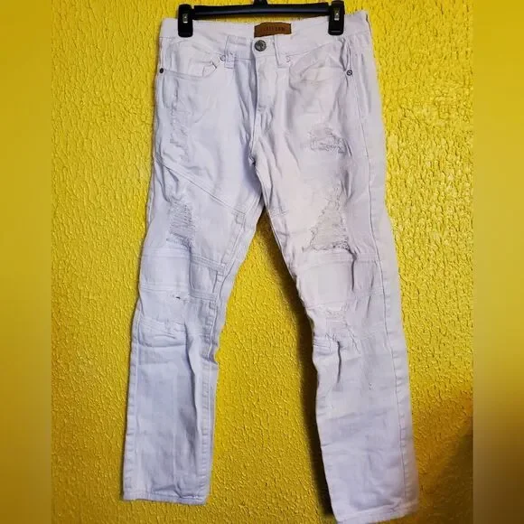 Men's Platform Distressed Jeans Size 30/32