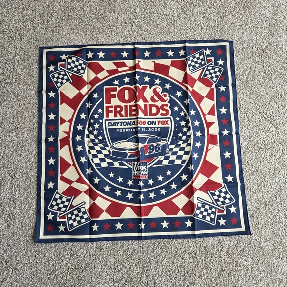 Daytona 500 2026 Commemerative Bandana Fox And Friends New 2/15/2026