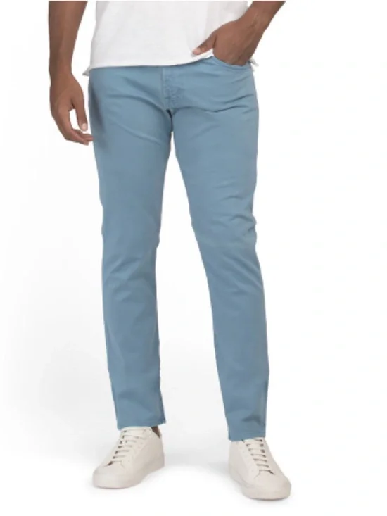 AG Tellis Modern Slim Fit Pants - Dusty Blue Size 36x34