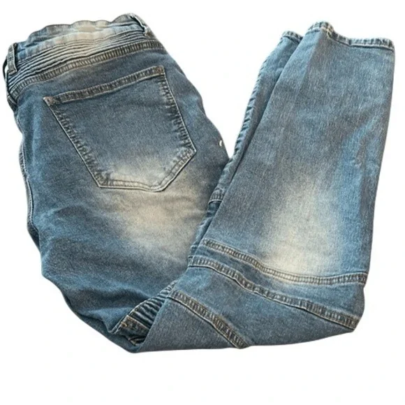 Men's‎ GB18401-2010 classic B FZ/t81006-2017 Jeans. Size 34.
