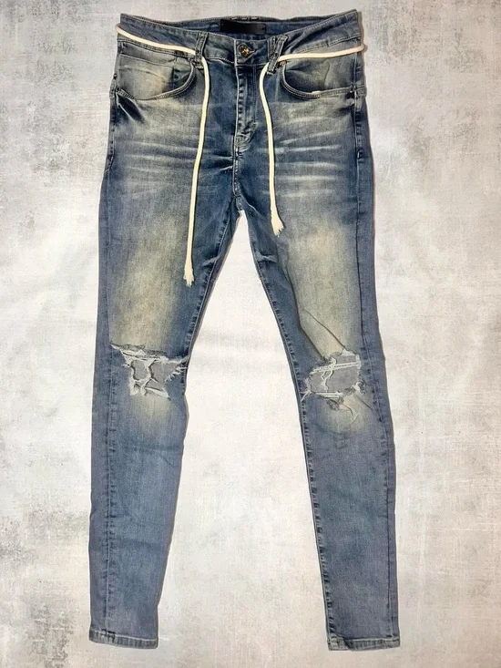 Kollar Denim Retail $98 Distressed with a stretch