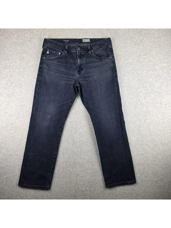 AG Adriano Goldschmied Graduate Jeans Mens 34x29 Slim Tapered Stretch Blue