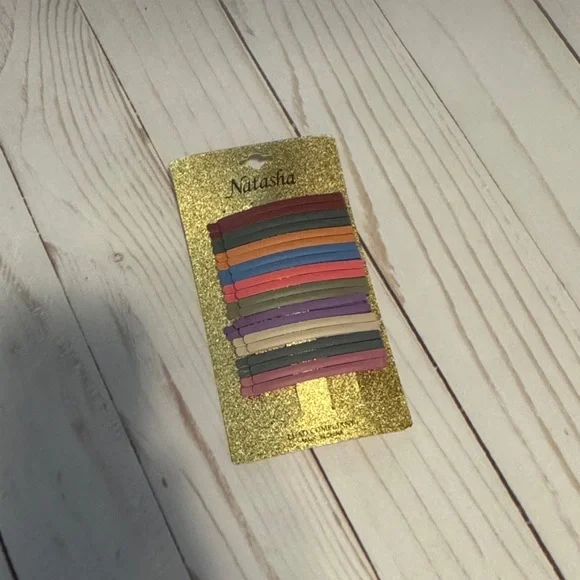 Natasha Couture Assorted Pastel & Bright Bobby Pins Set