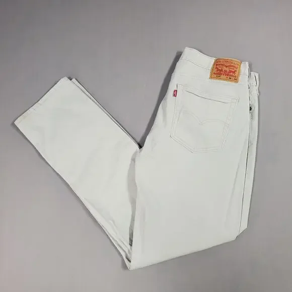 Levi's Mens 514 Regular Fit Straight-Leg Jeans Size 36x34