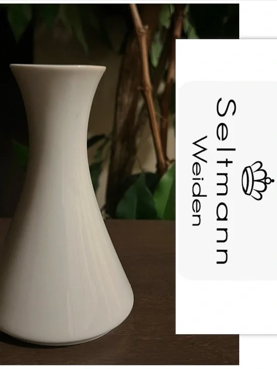 Seltmann Weiden White Vase