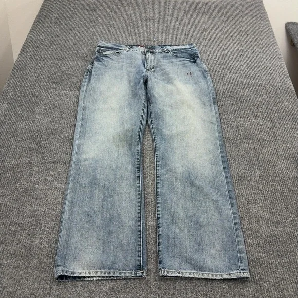 Vintage X2 Jeans Mens 36x30 Blue Cotton Regular Rise Boot Cut M22 Classic Y2K