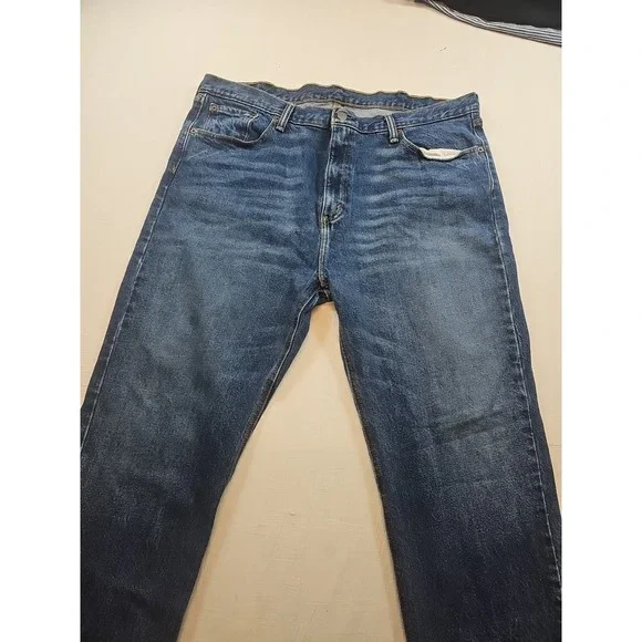 Levis 541 Jeans Men 38x30 Straight Leg Regular Fit Blue Medium Wash Denim Pants