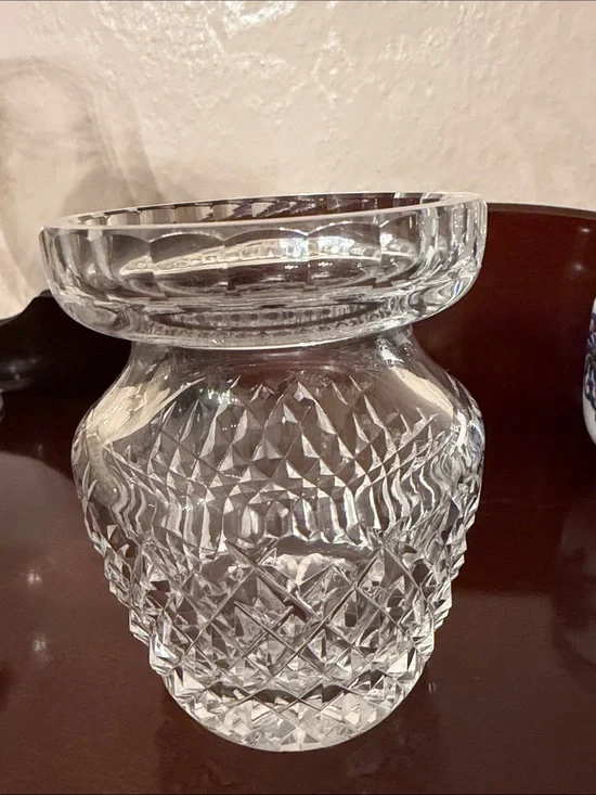 Waterford Crystal jar , container with no lid