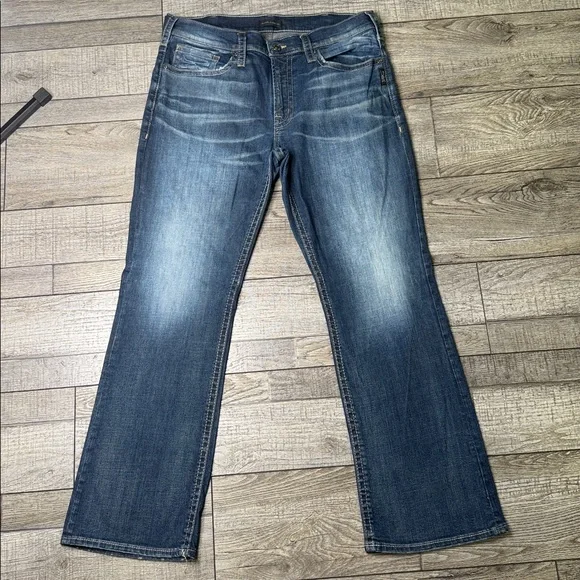 Silver Jeans Dark Blue Denim