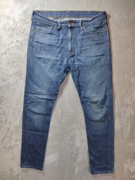 Levi's 510 Skinny Jeans Mens 36X34 Medium Wash Stretch Mid Rise Preppy Casual