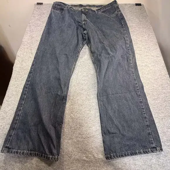 Magellan Outdoors Men's Dark Wash Regular Fit Denim Jeans Size 42x30