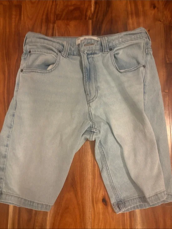 Light Blue Men's jorts  Hollister - Classic Casual Fit