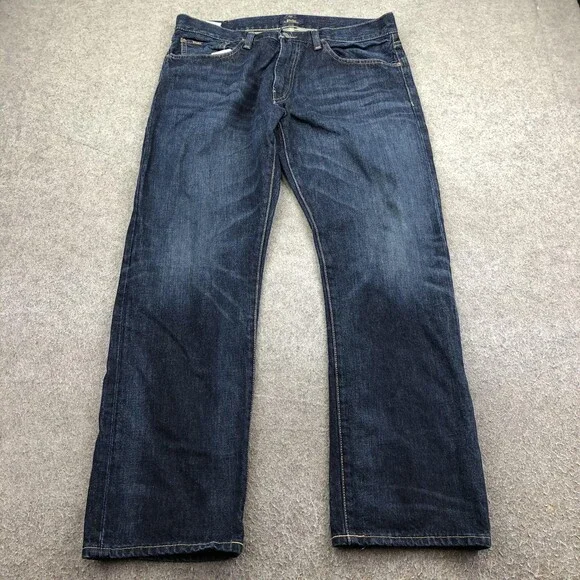 Polo Ralph Lauren Jeans Mens 33x30 Blue Medium Wash Regular Straight Denim Pants