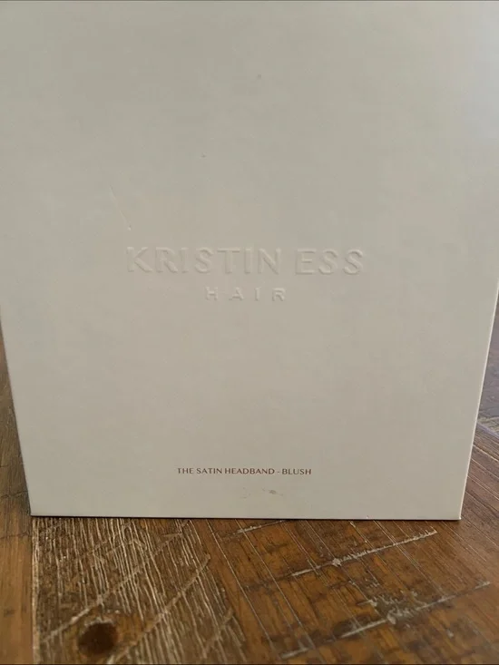 Kristin Ess Satin Headband - Blush new