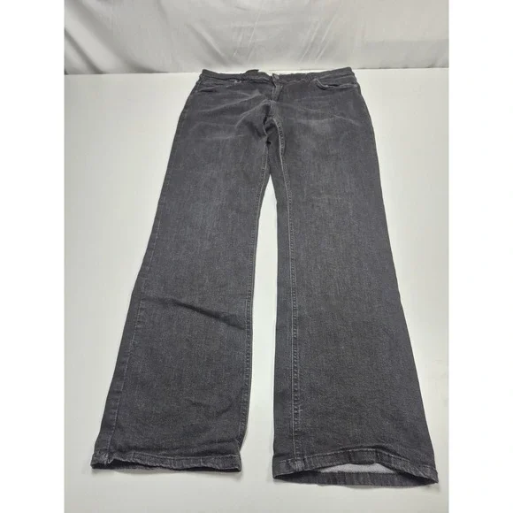 Barbell Apparel Jeans Mens 40x34 Charcoal Gray Athletic Straight Stretch Denim