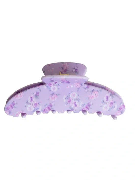 LoveShackFancy x Target - Goody Happy Thoughts Large Claw Clip 1CT hibiscus 💜