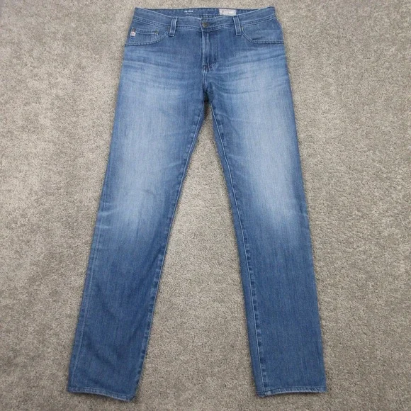 AG Adriano Goldschmied Jeans Mens 33x33 Blue Tellis Modern Slim Fade Denim Pants