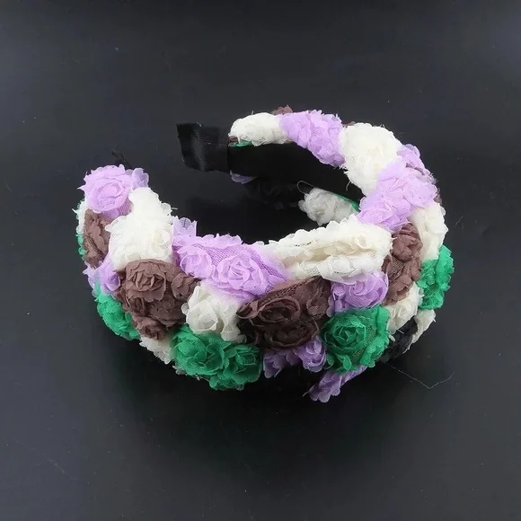 Thick Multicolored Headband