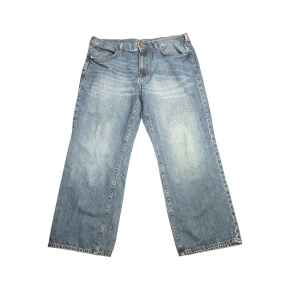 Sonoma Life Style Loose Fit Jeans Mens 40x30 Blue Medium Wash Denim Wide Leg