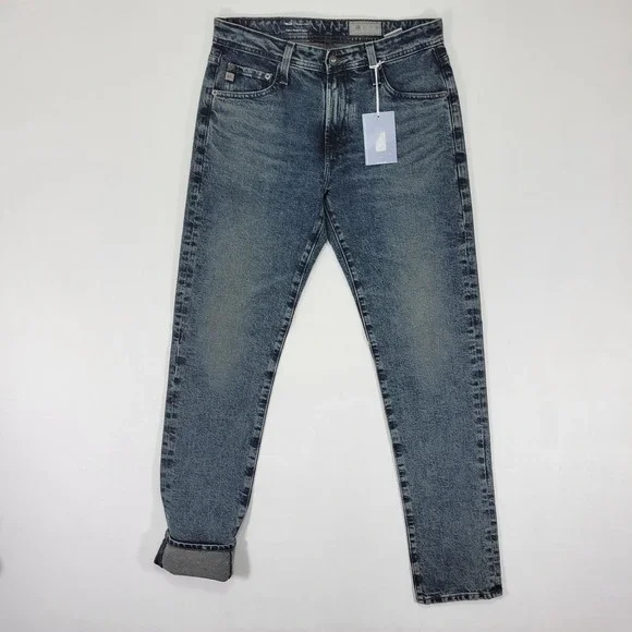 Adriano Goldschmied Men's Denim‎ Jeans TELLIS Modern Slim 360 Denim 33x34 NEW