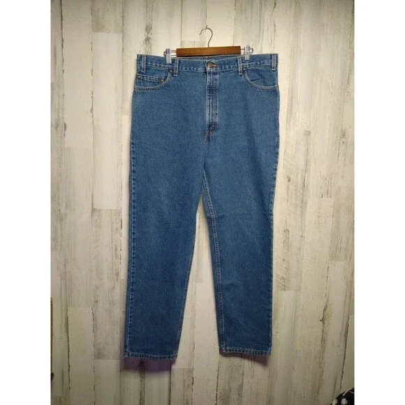 VINTAGE Levis 540 Relaxed Fit Jeans Mens 40x32 Blue Denim