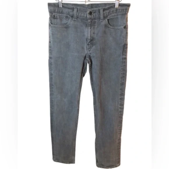 LEVI’S 511 GRAY SKINNY JEANS • 34 x 32