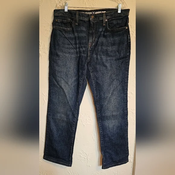 NWT Men's Blake Shelton Lands' End Relaxed Fit Jeans 34x30