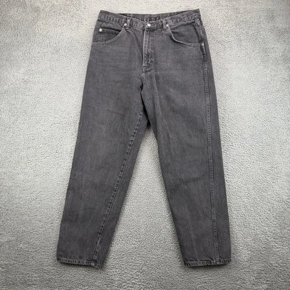 Wrangler Authentics Mens Relaxed Fit Jeans Faded Black‎ 97601CB 34x30 Cotton