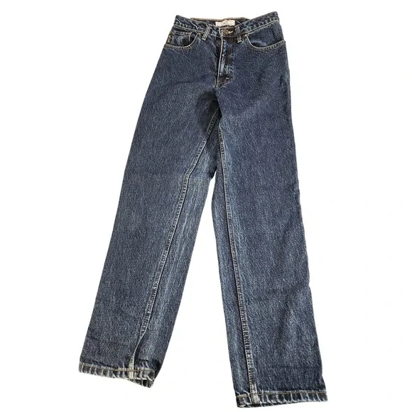 Armani Exchange Jeans Mens 28x29 Blue Straight‎ Regular Fit Denim Medium Wash